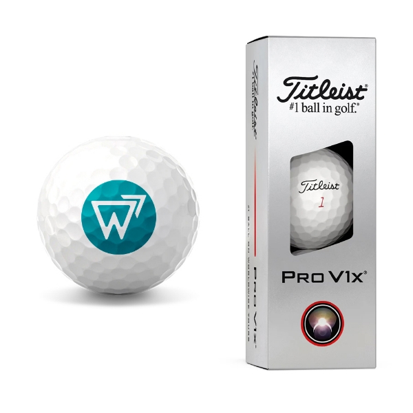 Picture of Titleist 2025 Pro V1X Golf Ball - 3 Ball Pack