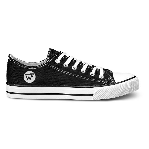 Picture of Unisex Trendi Canvas Sneaker Black